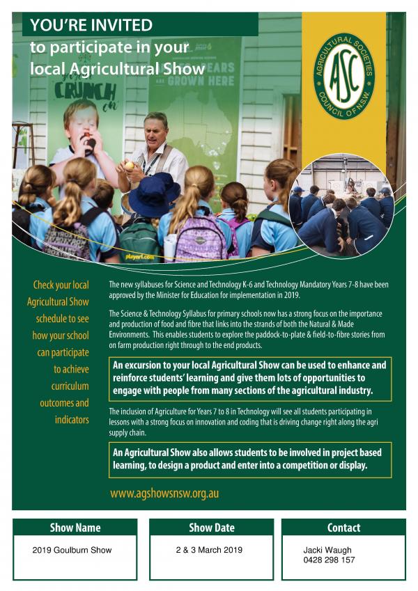 ASC974 Flyer TEACHERS AGRICULTURAL EXPERIENCE Image